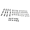 V Series V3, RB30 and RB Slim Side Steps Mounting Brackets Only Textured Black 2019-2025 Ford Ranger Go Rhino