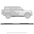 OE Xtreme Side Steps Mounting Brackets Only Textured Black 2013-2018 Toyota RAV4 Go Rhino