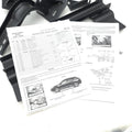 OE Xtreme Side Steps Mounting Brackets Only Textured Black 2008-2013 Nissan Rogue Go Rhino