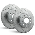 R1 Concepts Brake Rotor- Carbon Coated Fits Audi TT