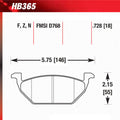 Hawk HPS Street Brake Pads