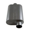 Super 40 Series Chambered Muffler Super 40 Stainless Steel 3.00 Offset In 3.00 Center Out Aggressive Sound Flowmaster