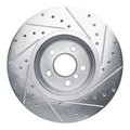 DFC 18-25 BMW Z4 Front Left Drilled & Slotted Silver Brake Rotor