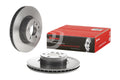 Brembo 11-17 BMW X3/15-18 X4 Front Premium UV Coated OE Equivalent Rotor