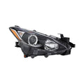 RH HEADLAMP ASSY COMPOSITE; HALOGEN; 3 1416