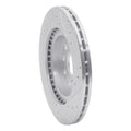 R1 92-95 Toyota MR2 Rear Left Drilled & Slotted Silver Brake Rotor