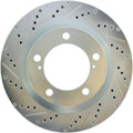 StopTech Select Sport 07-17 Toyota Tundra Drilled and Slotted Sport Right Front Rotor