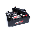 HPS Performance Black Reinforced Silicone Post MAF Air Intake Hose Kit for Honda 13-16 Accord 2.4L