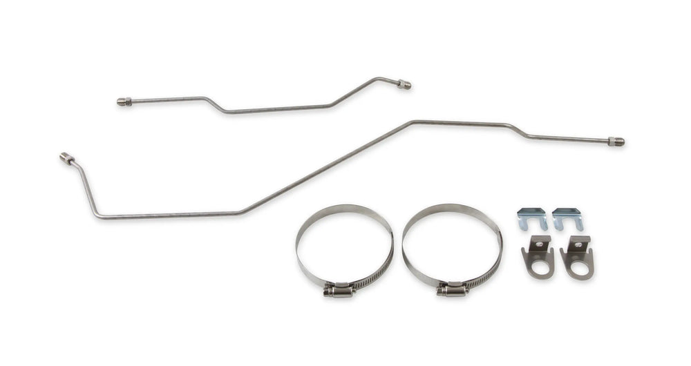 STAINLESS STEEL BRAKE HOSE KIT - REAR