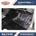 FIREWALL CUSTOM INSULATION KIT POLYMER BLACK BACKING SILVER