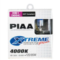~(0.2 lbs. 4X4X2)~ PIAA 9004 (HB1) Xtreme White Plus Bulb 55w 4000K Twin Pack