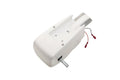 REGAL POWER AWNING SPEAKER IDLER HEAD ASSEMBLY WHITE