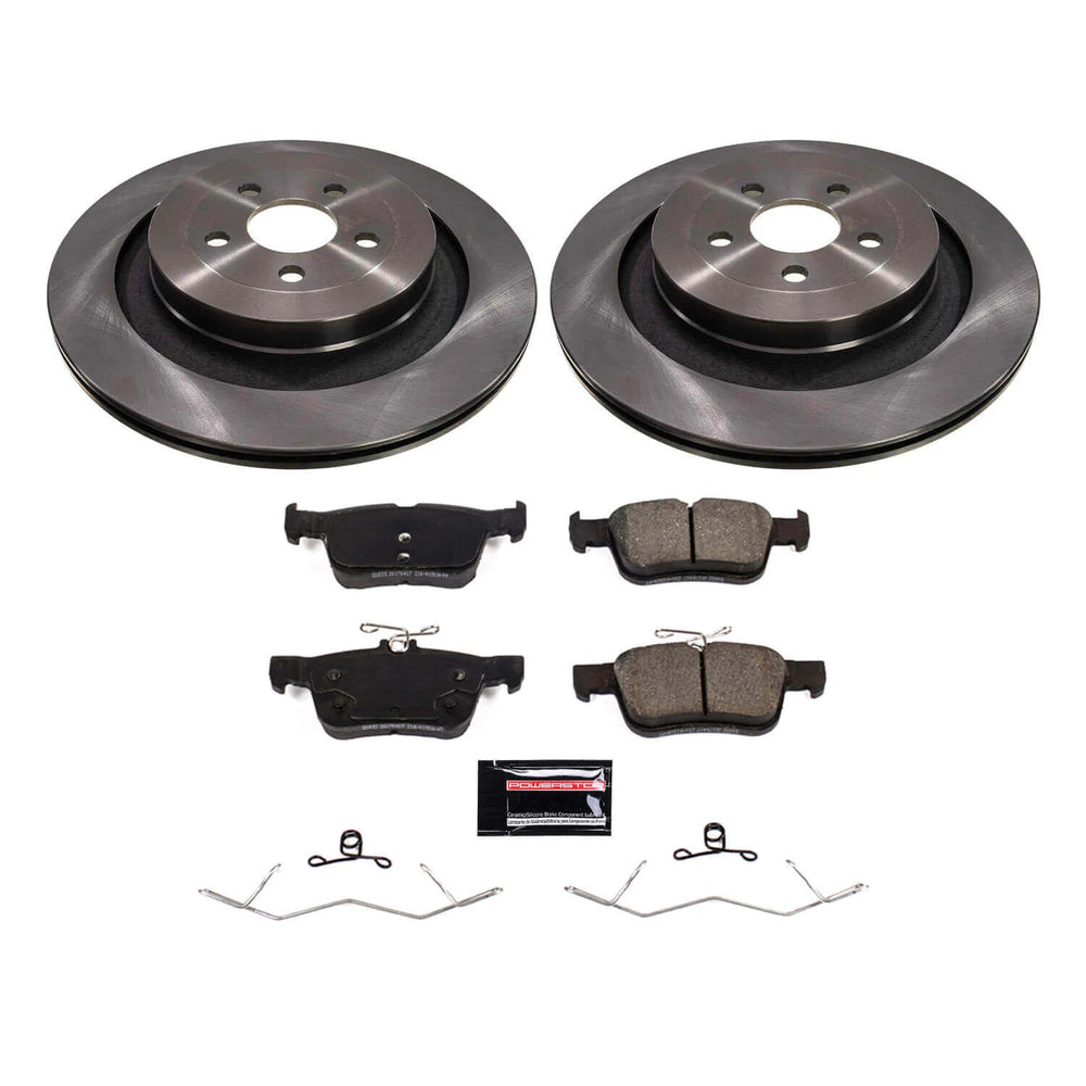 Power Stop 19-21 Lincoln Nautilus Rear Autospecialty Brake Kit