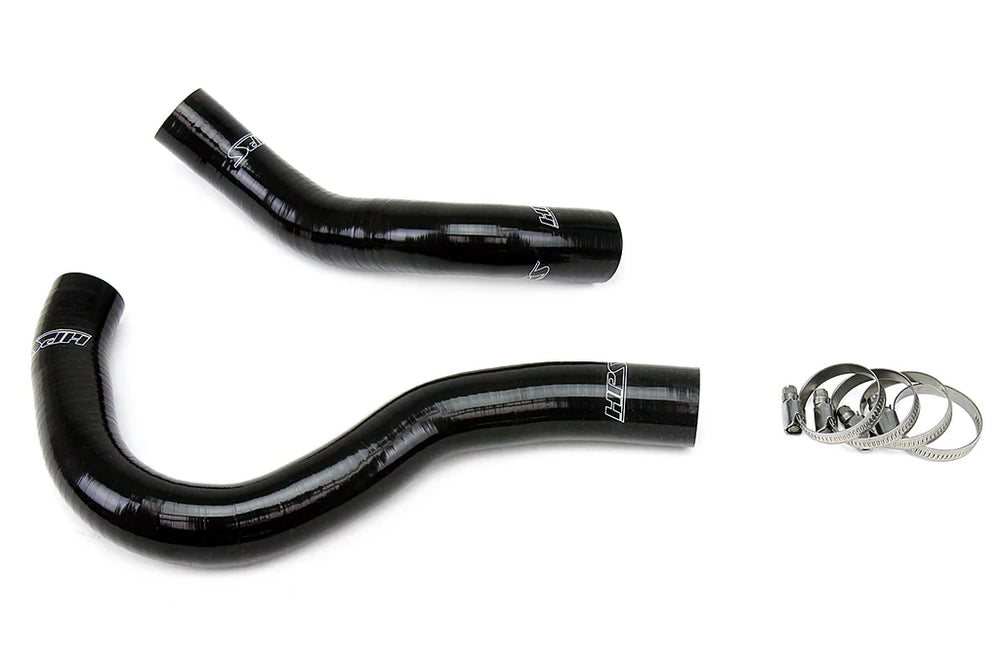 HPS Performance Black Reinforced Silicone Radiator Hose Kit Coolant for Acura 02-06 RSX