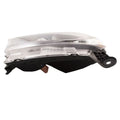 RH HEADLAMP ASSY COMPOSITE; HALOGEN; BLACK TRIM; DURANGO 1113