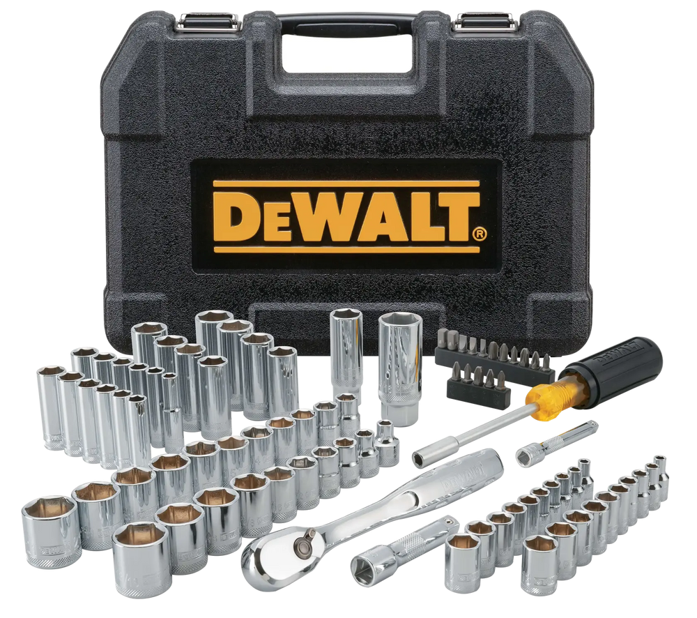 DEWALT 84PC MECH TOOL SET