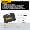 DEWALT 84PC MECH TOOL SET