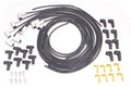 WIRES UNIV. 8MM 8 CYL CERAMIC 90 DEG BLACK HIGH TEMP
