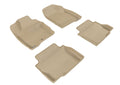 3D MAXpider 2006-2013 Chevrolet Impala/Impala Limited Kagu 1st & 2nd Row Floormats - Tan