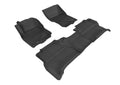 3D KAGU FLOOR MAT 2 ROW SET GRAY