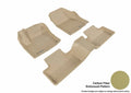 3D MAXpider 2014-2019 Land Rover Range Rover Evoque Kagu 1st & 2nd Row Floormats - Tan