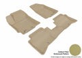 3D MAXpider 2014-2017 Kia Rio/Rio5 Kagu 1st & 2nd Row Floormats - Tan