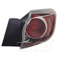 CAPA 1013 MZ MZ3 HB HALGN QTR TAILLAMP ASSY RH