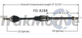 NEW CV AXLE