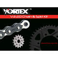 Vortex Racing V3 2.0 Chain 530RX3-112- Black