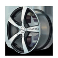 Touren 3190 TR9 17x7 / 5x110/115 BP / 42mm Offset / 72.62mm Hub Gloss Black Machined Wheel