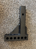 E2 HITCH SHANK STANDARD 1IN DROP/7IN RISE X 12IN