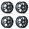 Touren 3222 TR22 17x7 / 5x105/114.3 BP / 40mm Offset / 72.62mm Hub Gloss Black Wheel