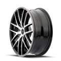 Touren 3260 TR60 16x7 / 5x100/114.3 BP / 42mm Offset / 72.62mm Hub Matte Black Machined Wheel