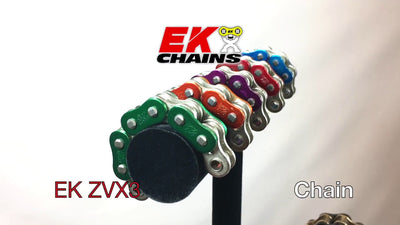 Vortex Racing EK 520 ZVX3 Rivet Master 120 Links- Black/Gold