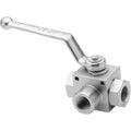 VALVE,BALL 3 WAY,3/4IN5000 PSI