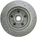 Select Sport Drilled and Slotted Rotor Right