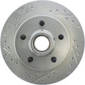 Select Sport Drilled and Slotted Rotor Right