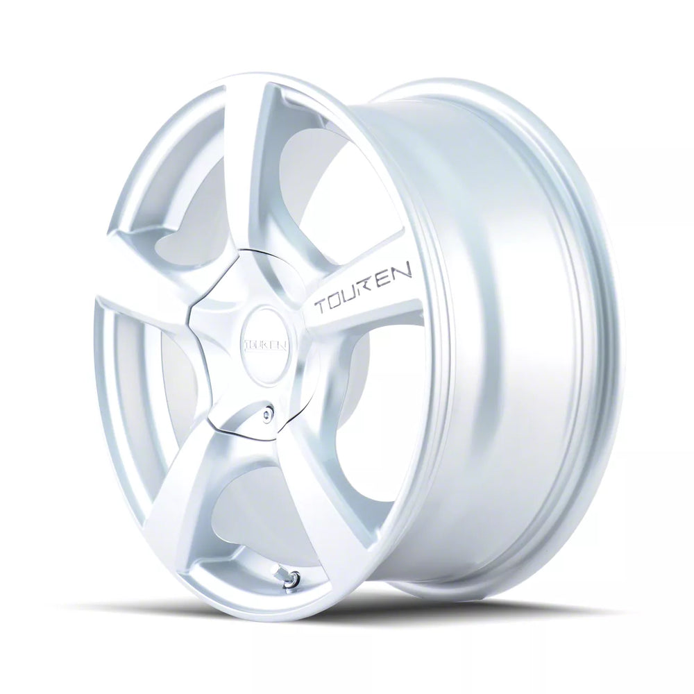 Touren 3190 TR9 16x7 / 5x100/114.3 BP / 42mm Offset / 72.62mm Hub Gloss Hyper Silver Wheel