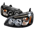 PROJECTOR HEADLIGHTS - BLACK
