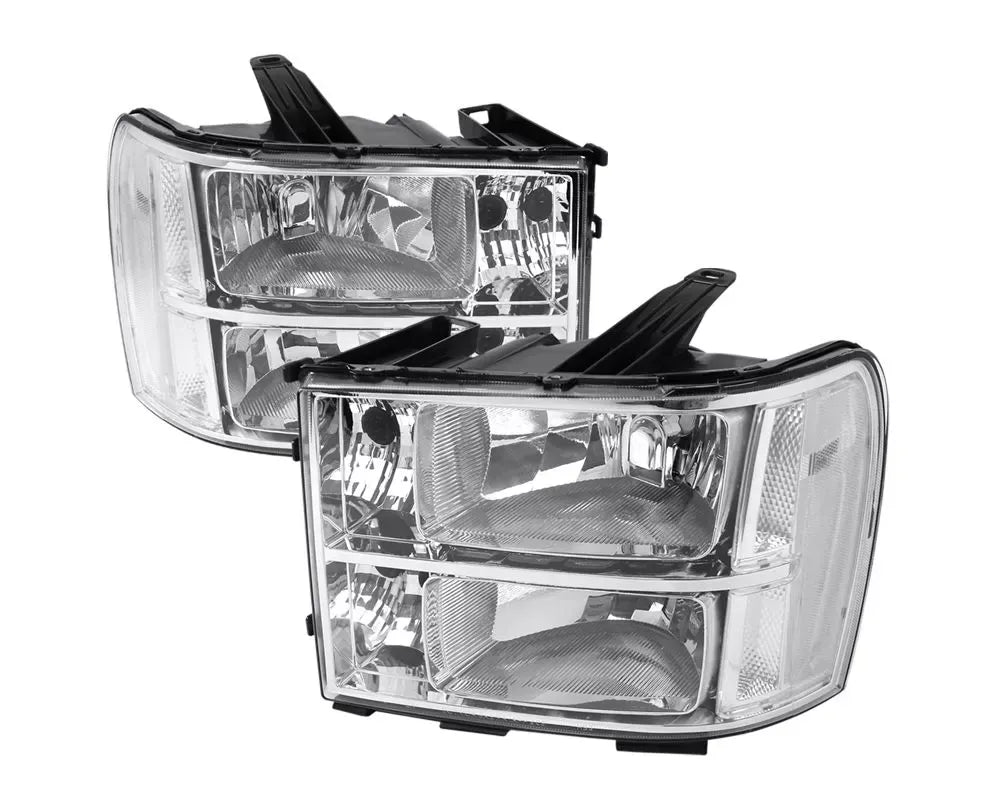 SPEC D TUNING chrome headlights