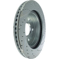 StopTech Select Sport 04-09 Dodge Durango / 02-05 Ram 1500 Slotted and Drilled Right Front Rotor