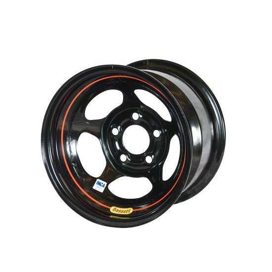 15X8 IMCA 5X4.75 3IN B/S Inertia Chrome