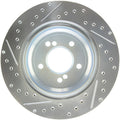 StopTech Select Sport 02-06 BMW M3 Slotted & Drilled Rear Left Rotor