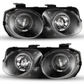 9497 ACURA INTEGRA HALO PROJECTOR HEAD LIGHTS(CHROME/CLEAR)