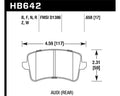 Hawk Performance auto part installed view