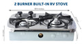 STOVETOP WITH WIND SHIELD CSA APPROVED