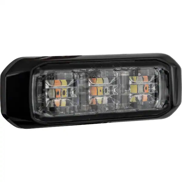LIGHT,STROBE,4-3/8IN,6-LED,RED