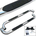 3 INCHES ROUND SIDE STEP BAR - BLAC