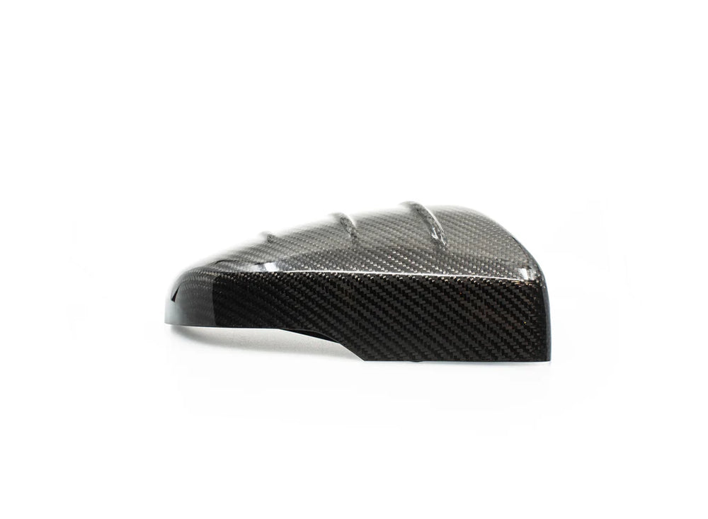 Carbon Fiber Mirror Caps - 19 Ascent 17-20 Impreza 18-19 Outback and 18-19 Legacy Carbon Fiber w/turn light cut out