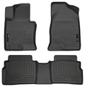 Weatherbeater Front & 2nd Seat Floor Liners For 2011-2015 Sonata Husky Liners